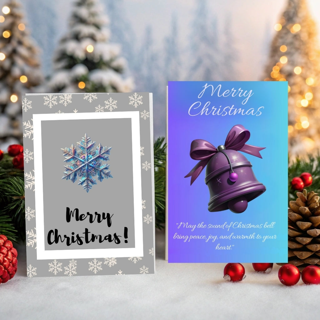 “Christmas Harmony – A Blend of Classic and Modern Cards”