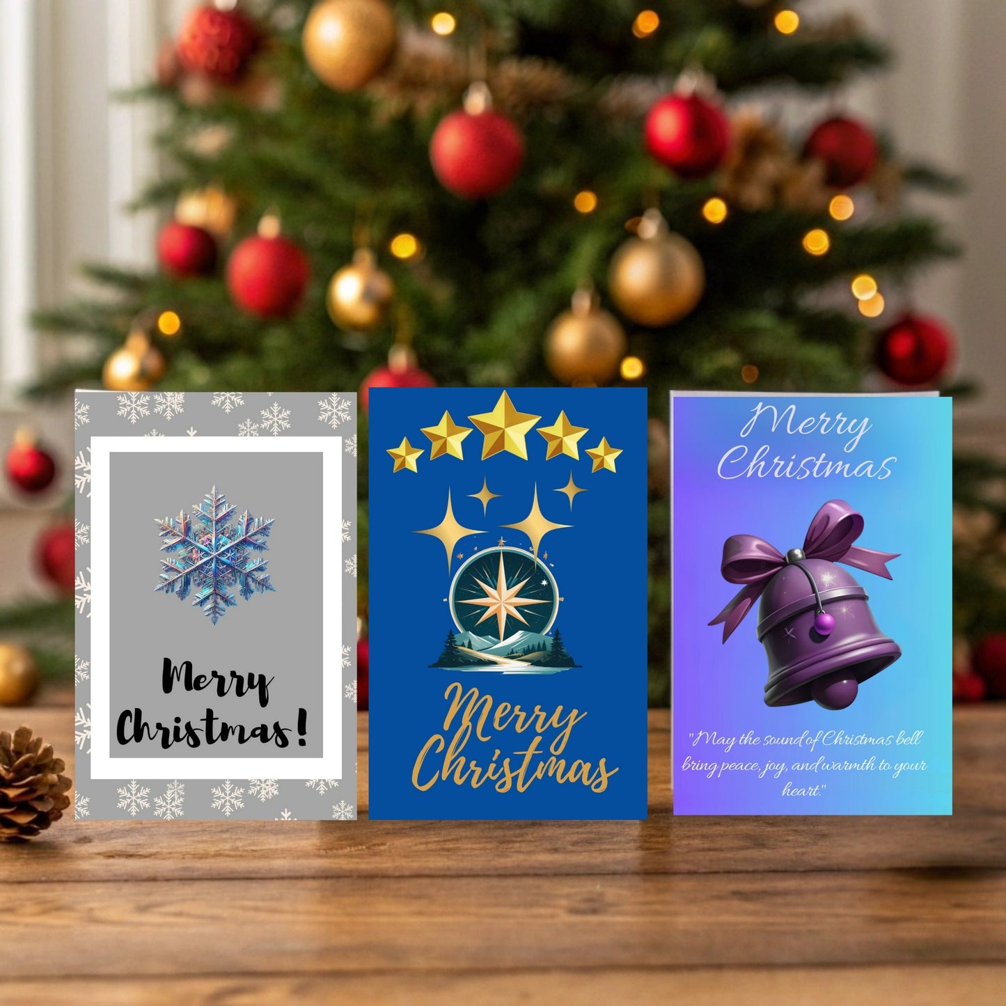“Christmas Harmony – A Blend of Classic and Modern Cards”