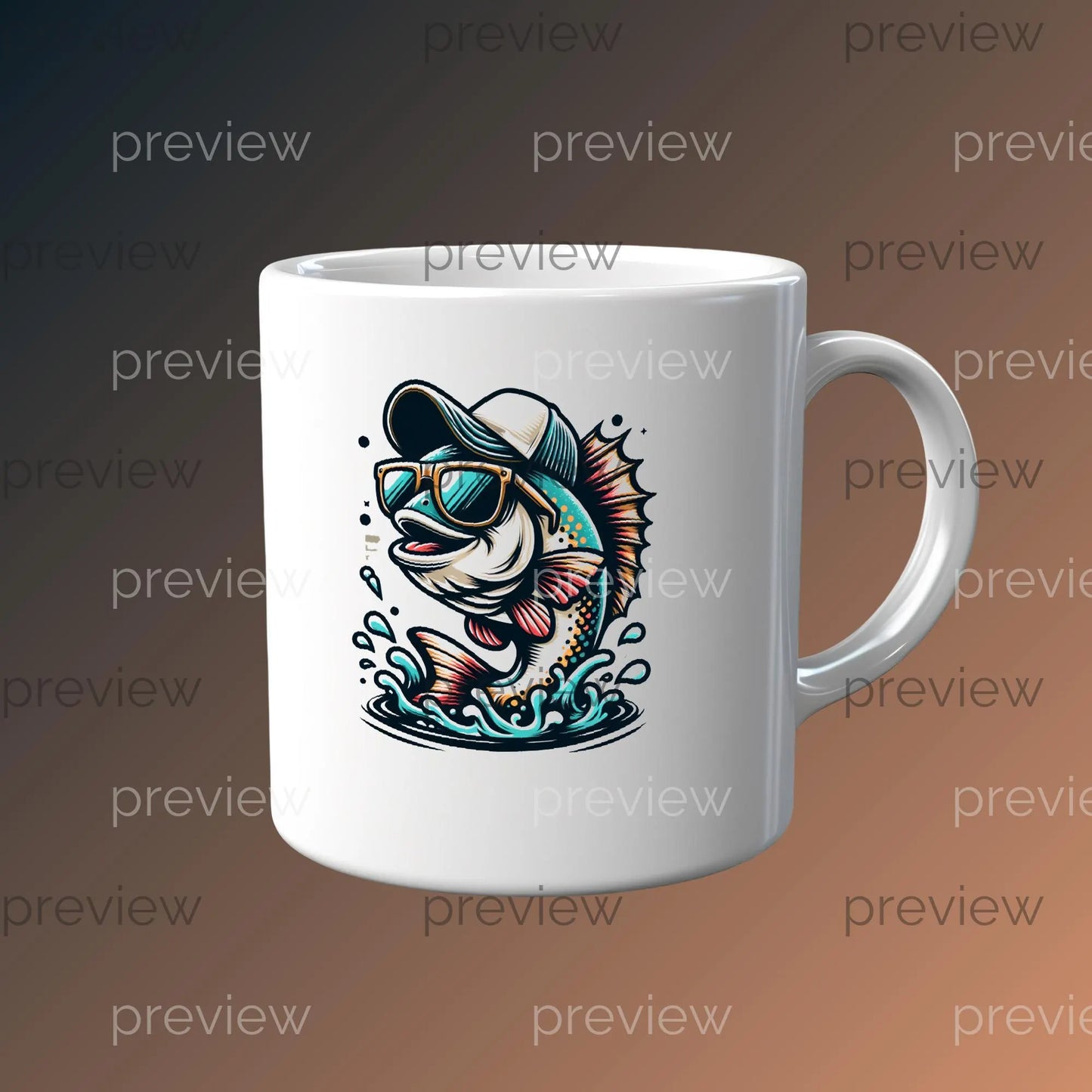 Vibrant Cartoon Fish Clipart Bundle: PNG designs for sublimation, stickers ,T-shirts, and DTF. Instant digital download with cute graphics!