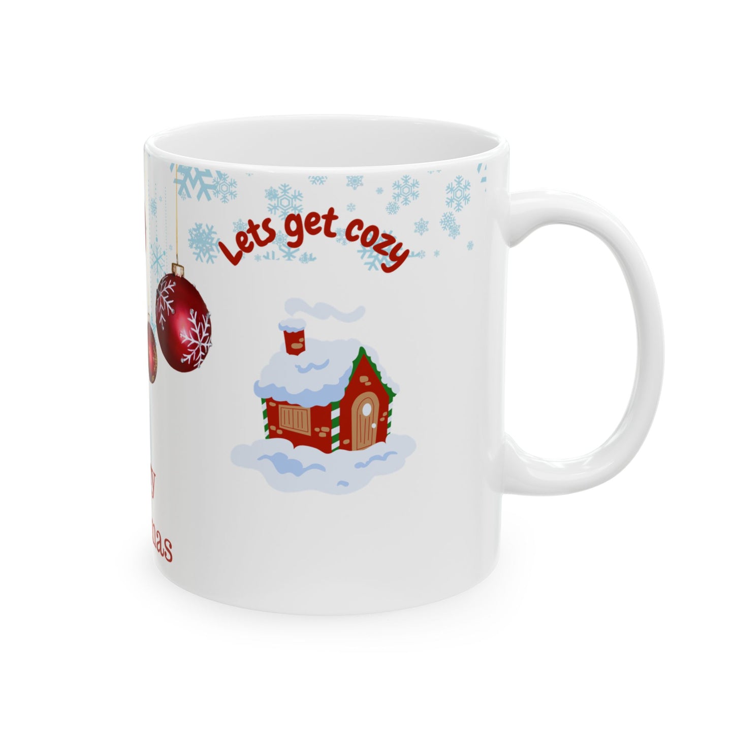 This merry Christmas coffee mug is perfect for the holiday season.  mug 11oz 15oz