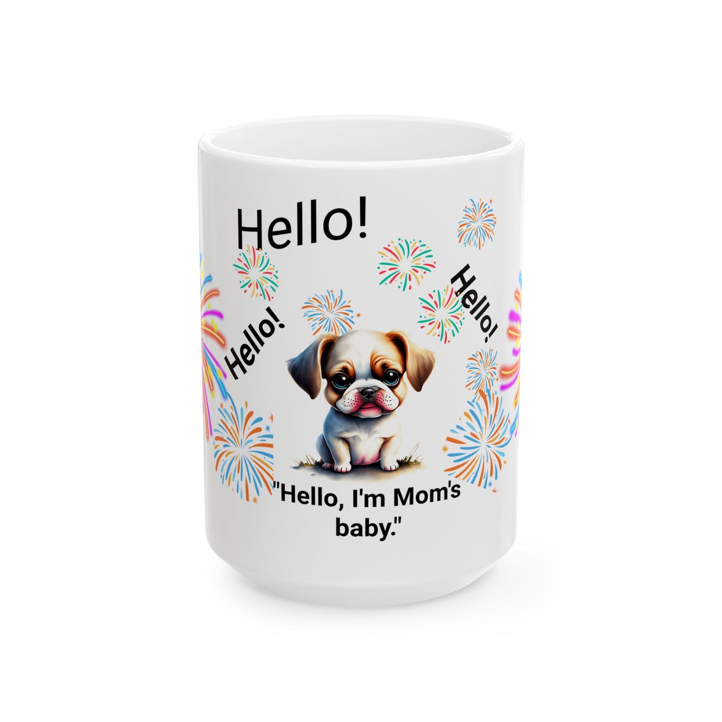 Dog Mom Ceramic Mug