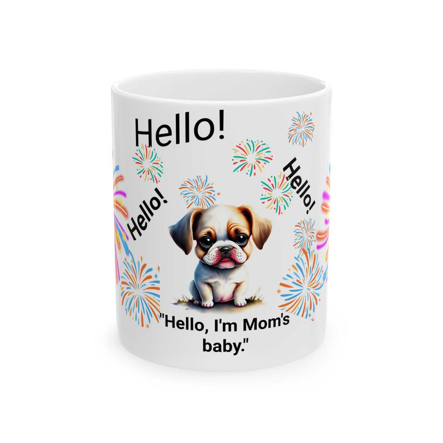 Dog Mom Ceramic Mug