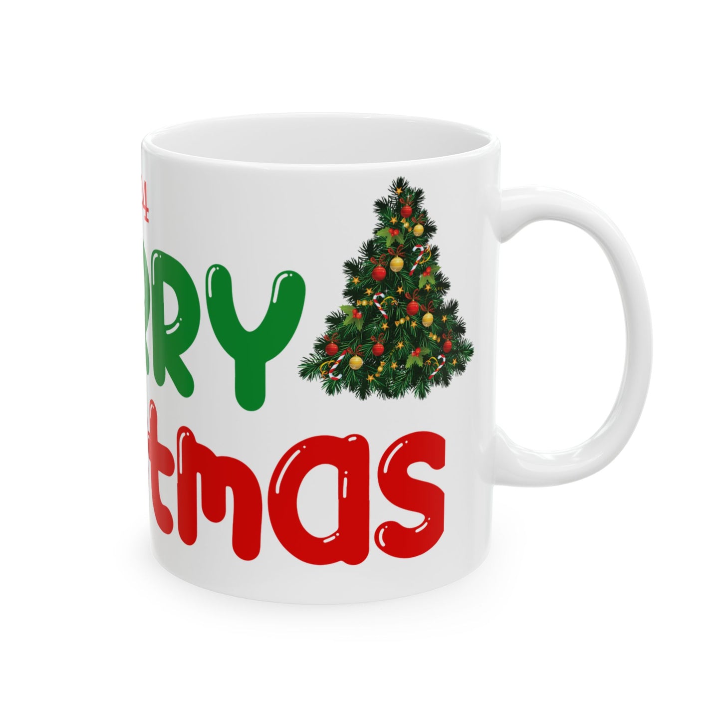 Merry Christmas coffee mug Ceramic Mug, 11oz 15oz