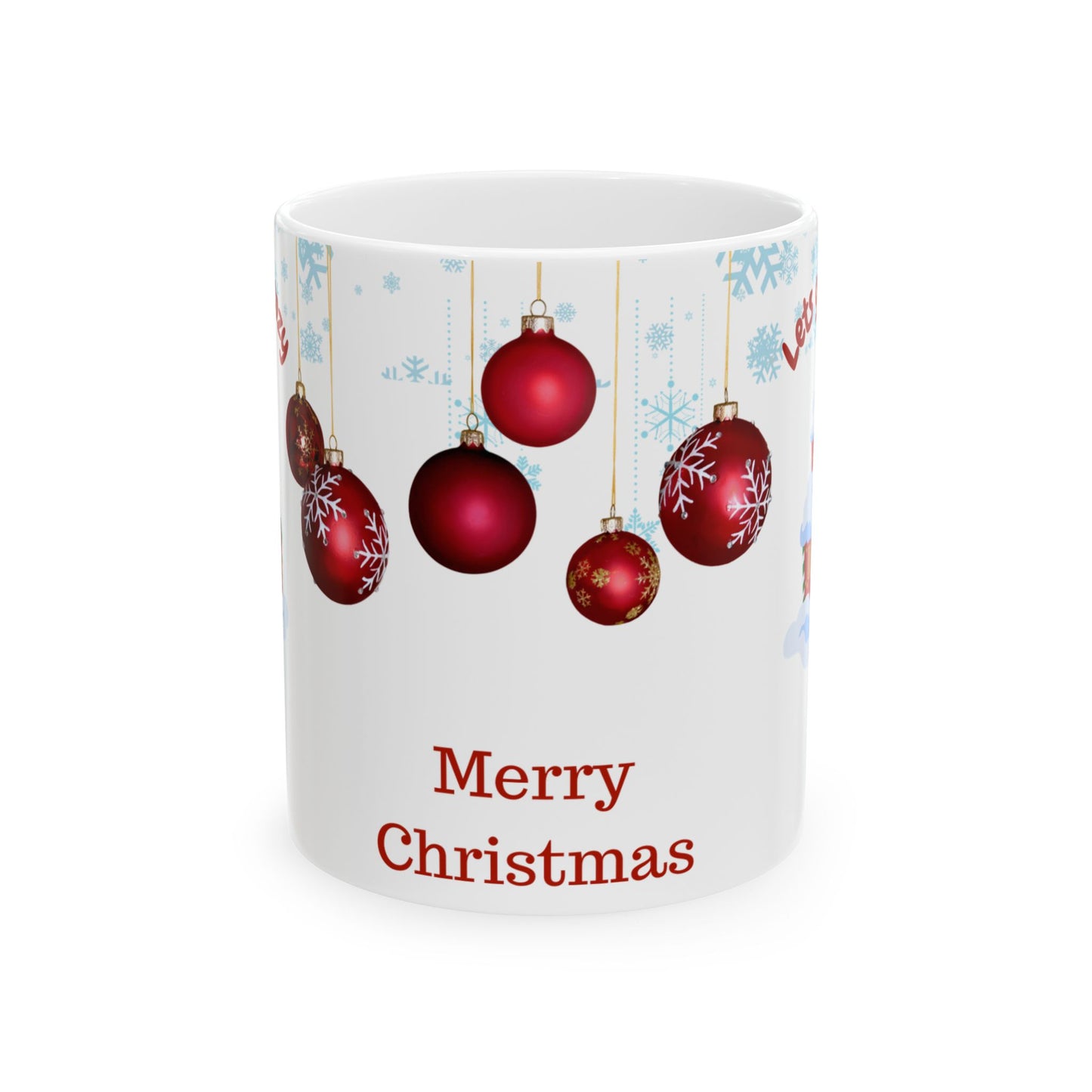 This merry Christmas coffee mug is perfect for the holiday season.  mug 11oz 15oz